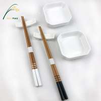 Custom Bamboo Disposable White Chopsticks Gift Set