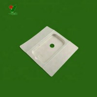 Eco-friendly compostable waterproof pulp mobile phone packaging tray