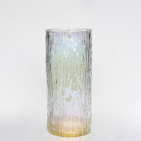 Mintao glass wedding flower vase hurricane candle holder